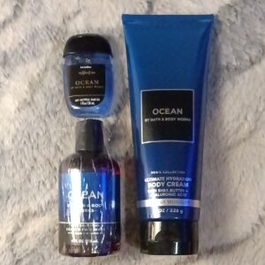 Bath & Body Works Ocean Collection Trio